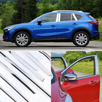 A Set Window Pillars Window Sill Molding Trim Exactly Fitted For Mazda CX-5 2013-2015
A Set Window Pillars Window Sill Molding Trim Exactly Fitted For Mazda CX-5 2013-2015
