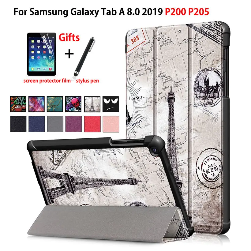 Case For samsung galaxy tab A 8.0 2019 with S Pen 8.0 SM-P200 P200 P205 P207 Cover Funda Slim Magnetic Folding Stand Shell +gift
Case For samsung galaxy tab A 8.0 2019 with S Pen 8.0 SM-P200 P200 P205 P207 Cover Funda Slim Magnetic Folding Stand Shell +gift