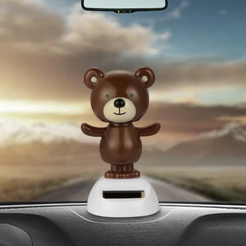 Car Ornaments Decoration Cute Solar Dancing Bear Toys Home Office Automobile Dashboard Swinging Shaking Head Decor Accessories
Car Ornaments Decoration Cute Solar Dancing Bear Toys Home Office Automobile Dashboard Swinging Shaking Head Decor Accessories