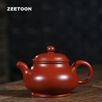 200cc Authentic Yixing Teapot Master Handmade Dahongpao Mud Pan Pot Chinese Health Care Purple Clay Tea Set Zisha Kettle Tea Pot
200cc Authentic Yixing Teapot Master Handmade Dahongpao Mud Pan Pot Chinese Health Care Purple Clay Tea Set Zisha Kettle Tea Pot