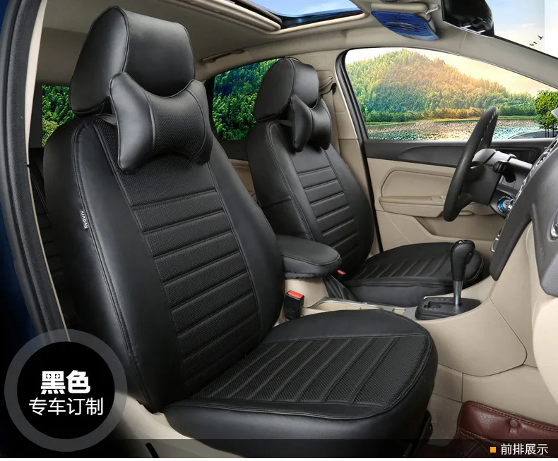 TO YOUR TASTE auto accessories custom leather new CAR SEAT COVERS for Nissan Blue bird-Lannia MAXIMA KICKS Paladin NV200 Pick-up 11