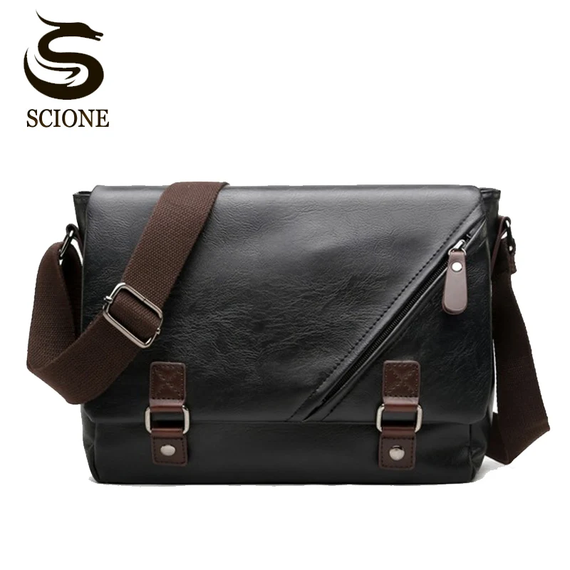 PU Leather Male Shoulder Bag Black Messenger Bags Business Man Fashion Handbag Clutch Mens Luxury Style Cross Body Bags
PU Leather Male Shoulder Bag Black Messenger Bags Business Man Fashion Handbag Clutch Mens Luxury Style Cross Body Bags