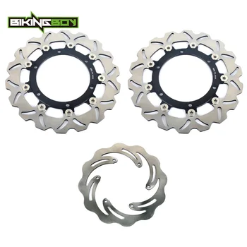 BIKINGBOY Front Rear Brake Discs Rotors Disks for ETV 1000 Capenord Rally Raid 01 02 03 04 05 06 07 08 ETV1000 ABS 2001-2008 Set
BIKINGBOY Front Rear Brake Discs Rotors Disks for ETV 1000 Capenord Rally Raid 01 02 03 04 05 06 07 08 ETV1000 ABS 2001-2008 Set