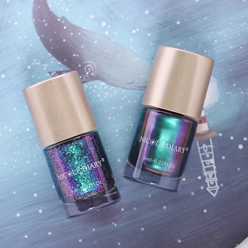 NICOLE DIARY 9ml Chameleon Polish Wonderworld Series Iridescent Flakies Sequins Nail Art varnish
NICOLE DIARY 9ml Chameleon Polish Wonderworld Series Iridescent Flakies Sequins Nail Art varnish