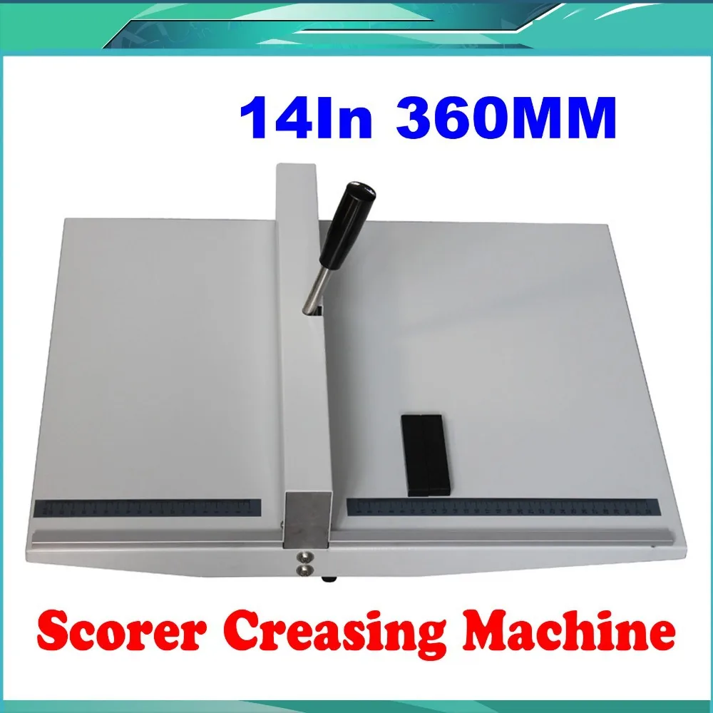 Manual 14" 360mm Scoring Paper Creasing Machine Scorer Creaser + 2Magnetic Block
Manual 14" 360mm Scoring Paper Creasing Machine Scorer Creaser + 2Magnetic Block