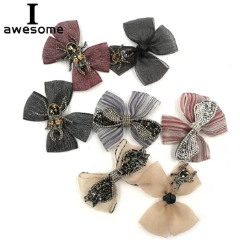 Mesh Ribbon Bowtie Bridal Wedding Party Shoes Accessories High Heels sandals Boots DIY Rhinestone Shoe Decorations Shoe's flower
Mesh Ribbon Bowtie Bridal Wedding Party Shoes Accessories High Heels sandals Boots DIY Rhinestone Shoe Decorations Shoe's flower