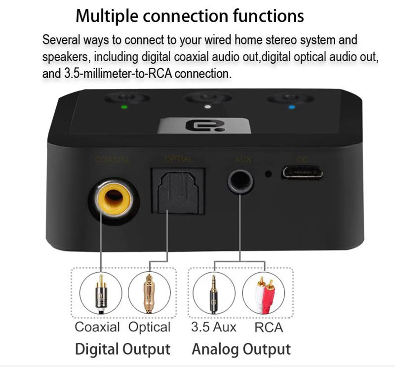 Ayin MR235 Bluetooth Receiver Optical