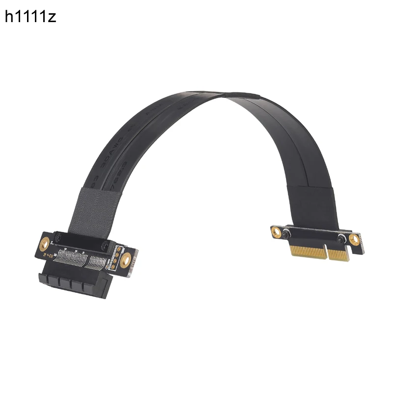 Новинка Компьютерные кабели Разъемы удлинитель PCIE Райзер кабель ПК Райзер карта плоский кабель PCI Express 3,0 X4 до X4 удлинительные кабели 24 см
Новинка Компьютерные кабели Разъемы удлинитель PCIE Райзер кабель ПК Райзер карта плоский кабель PCI Express 3,0 X4 до X4 удлинительные кабели 24 см