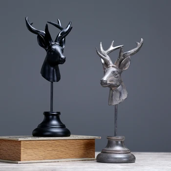 Northern Europe Retro Resin deer Head Jewelry Rack furnishing articles bedroom Bar ambry Home decoration gift Crafts
Northern Europe Retro Resin deer Head Jewelry Rack furnishing articles bedroom Bar ambry Home decoration gift Crafts