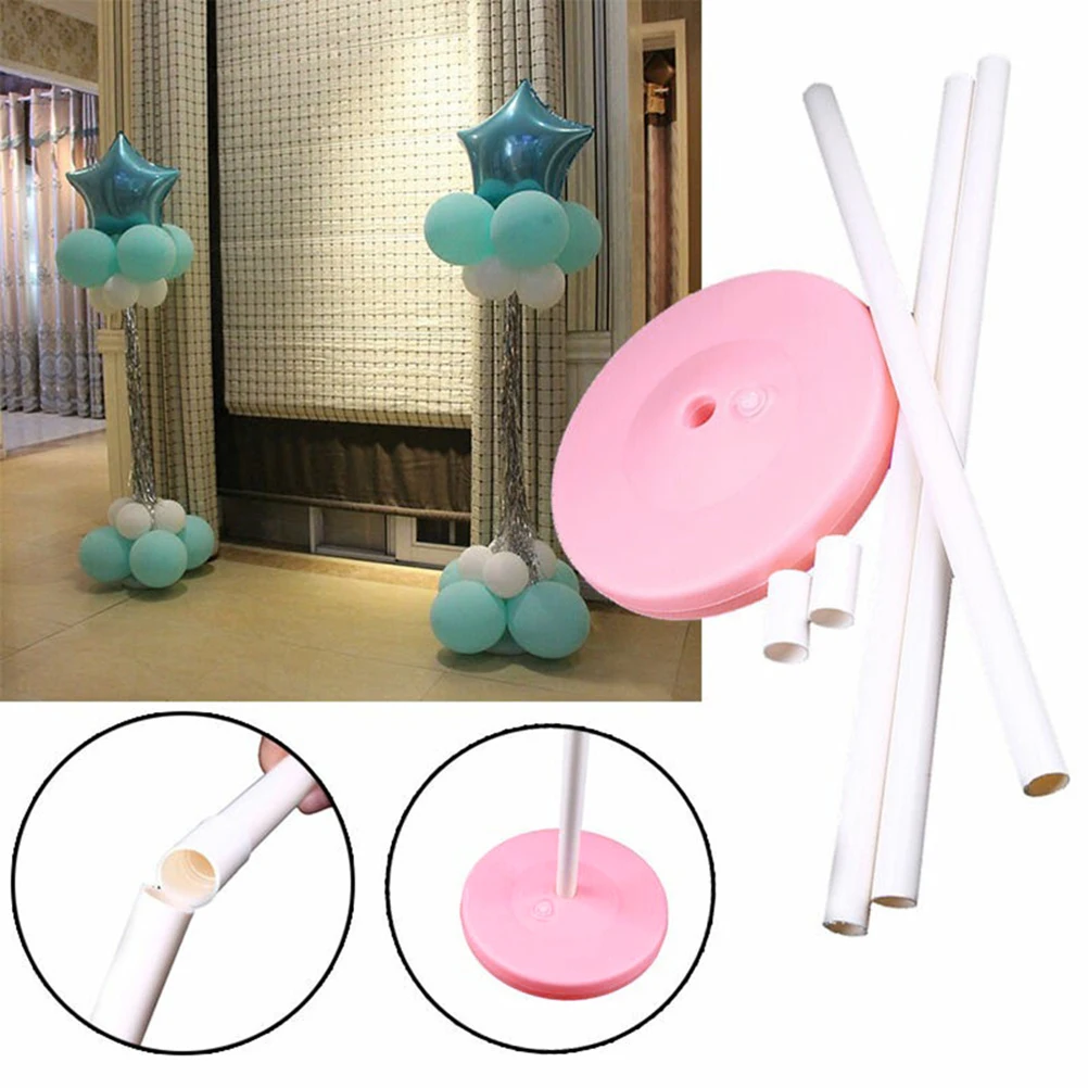Balloon Column Base Stick Plastic Poles Balloon Arch Wedding Decorations Event Party Supplies Garden Decorations (Pink)
Balloon Column Base Stick Plastic Poles Balloon Arch Wedding Decorations Event Party Supplies Garden Decorations (Pink)