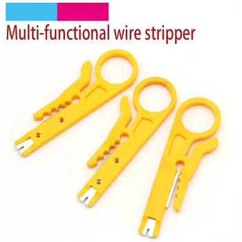3pcs Multifunction Crimper Pliers Crimping Mini Portable Wire Stripper Knife Cable Stripping Wire Cutter Tools Cut Line Pocket
3pcs Multifunction Crimper Pliers Crimping Mini Portable Wire Stripper Knife Cable Stripping Wire Cutter Tools Cut Line Pocket