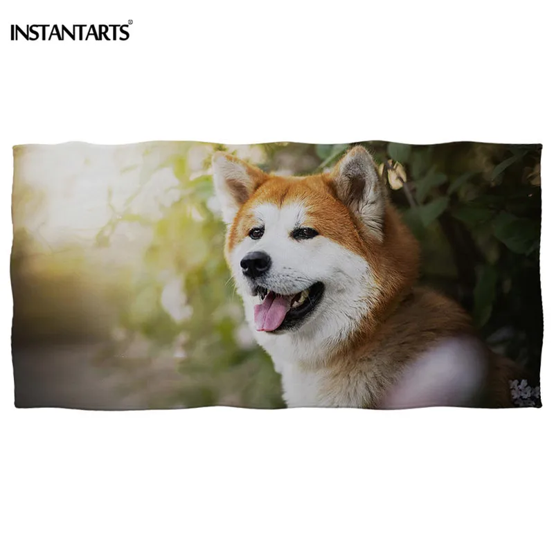 INSTANTARTS Akita Beach Bath Towels Microfiber Quick Drying for Adult Spa Body Face Washcloth Travel Camping Swimming Pool Towel
INSTANTARTS Akita Beach Bath Towels Microfiber Quick Drying for Adult Spa Body Face Washcloth Travel Camping Swimming Pool Towel