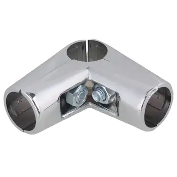Alluminum Silver 3 way L Shape Chrome Plated Connector Round Tube Clamp for 25mm Pipe Dress Hanging Wardrobe Rail
Alluminum Silver 3 way L Shape Chrome Plated Connector Round Tube Clamp for 25mm Pipe Dress Hanging Wardrobe Rail