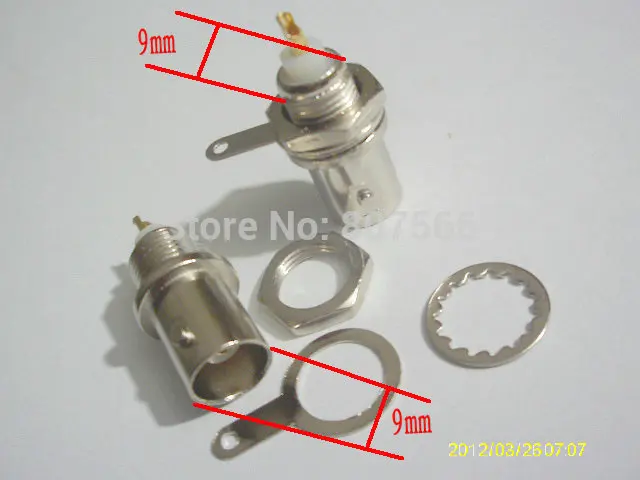 2000PCS BNC Female Socket Solder Connectors - Chassis Panel Mount Coaxial Cable
2000PCS BNC Female Socket Solder Connectors - Chassis Panel Mount Coaxial Cable