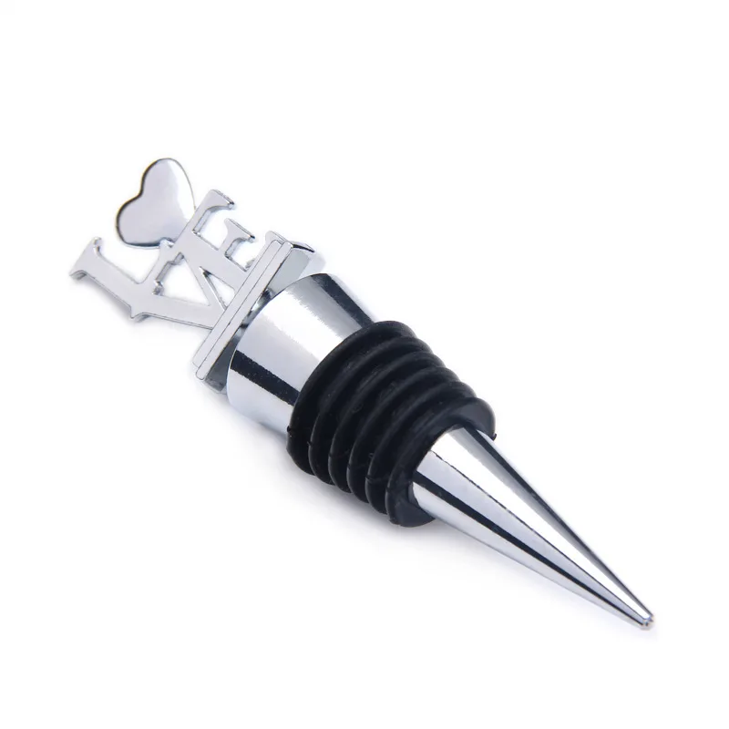 1Pcs Stainless Steel LOVE Wine Stopper Bridal Wedding Gift Letters Wine Bottle Stopper Wine Pourer Stoppers
1Pcs Stainless Steel LOVE Wine Stopper Bridal Wedding Gift Letters Wine Bottle Stopper Wine Pourer Stoppers