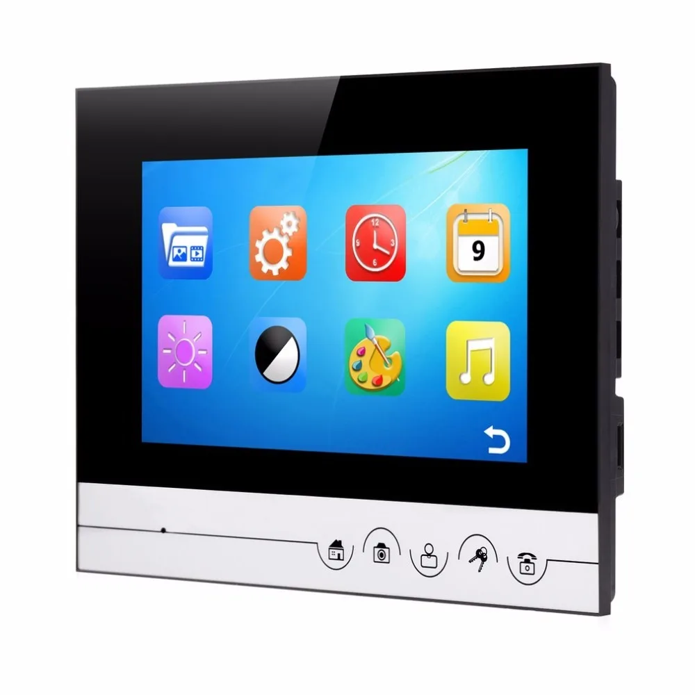 XSL-V70Rm-M1 Wired Visual Doorbell 7 Inch LCD Video Monitor Door Phone Intercom System Door Release Unlock Doorbell Camera
XSL-V70Rm-M1 Wired Visual Doorbell 7 Inch LCD Video Monitor Door Phone Intercom System Door Release Unlock Doorbell Camera