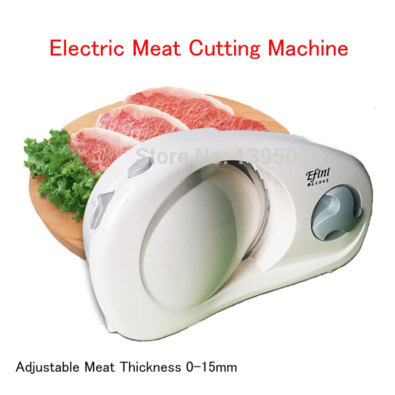 Mini Meat Slicer Household Electric Meat Cutting Machine Adjustable Meat Thickness 0-15mm Meat Grinder
Mini Meat Slicer Household Electric Meat Cutting Machine Adjustable Meat Thickness 0-15mm Meat Grinder