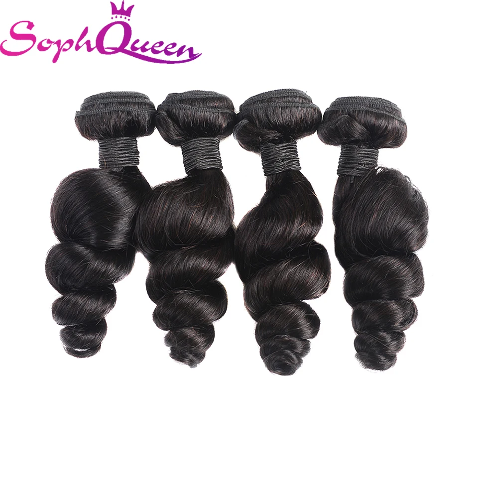 Soph Queen Hair Indian Loose Wave Bundles Unprocessed Virgin Hair Bundles Can Buy With Closure Natural Color Hair Extensions
Soph Queen Hair Indian Loose Wave Bundles Unprocessed Virgin Hair Bundles Can Buy With Closure Natural Color Hair Extensions