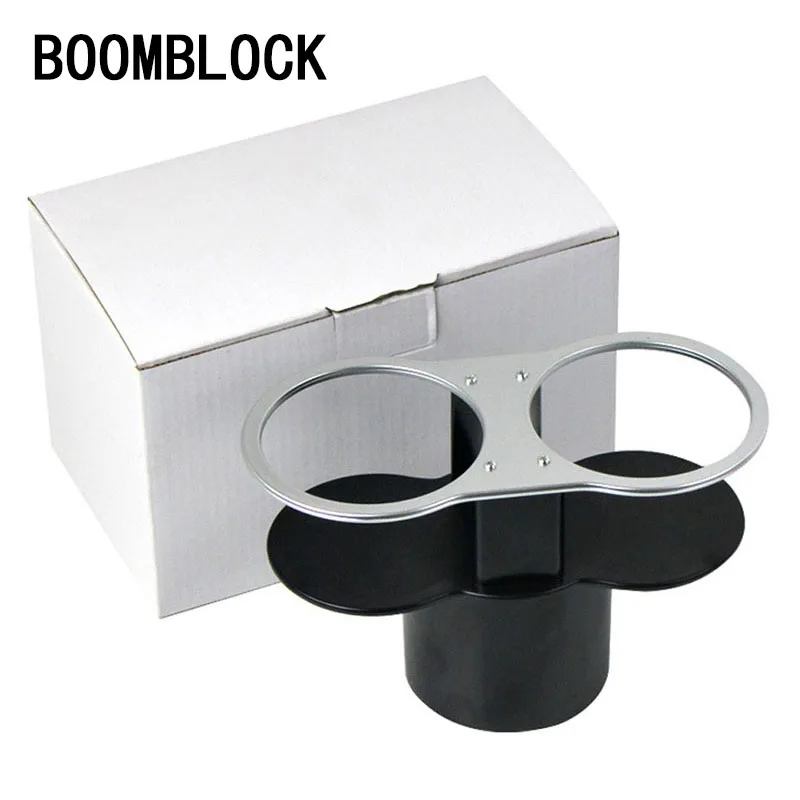 

BOOMBLOCK 1set Car Styling Cup Drink Bottle Holder 2 side For Mercedes W204 W210 AMG Benz Bmw E36 E90 E60 Fiat 500 Volvo S80