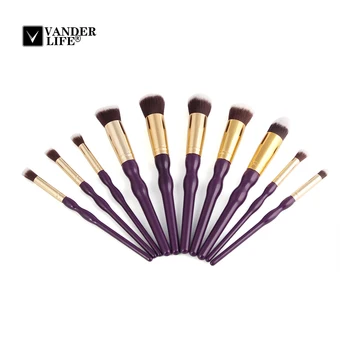 VANDER LIFE 10 Pcs Beauty Professional Makeup Brushes Set Make Up Brush Tools Kit Foundation Powder Definer Shader Liner
VANDER LIFE 10 Pcs Beauty Professional Makeup Brushes Set Make Up Brush Tools Kit Foundation Powder Definer Shader Liner