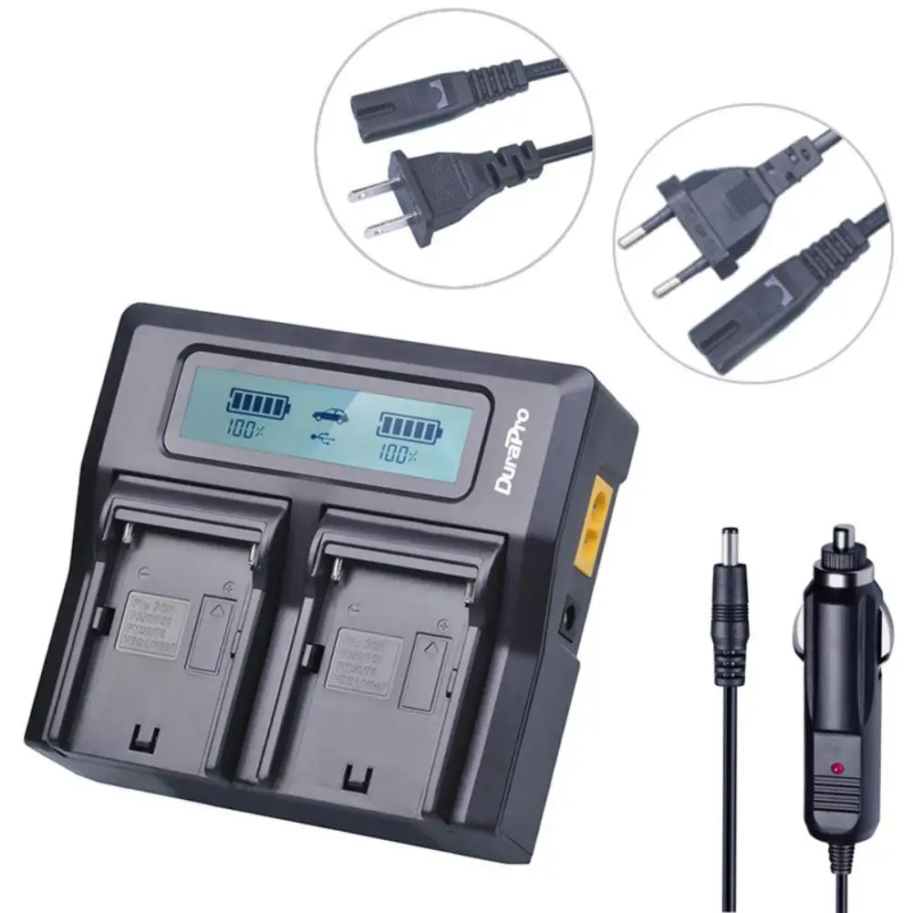 New LCD Display Dual Digital Camera Battery Charger Adapter for Sony NP-F960/F970
New LCD Display Dual Digital Camera Battery Charger Adapter for Sony NP-F960/F970