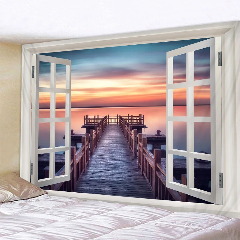Beautiful Sunset Bridge Printed Large Wall Tapestry Cheap Hippie Wall Hanging Bohemian Wall Tapestries Mandala Wall Art Decor
Beautiful Sunset Bridge Printed Large Wall Tapestry Cheap Hippie Wall Hanging Bohemian Wall Tapestries Mandala Wall Art Decor