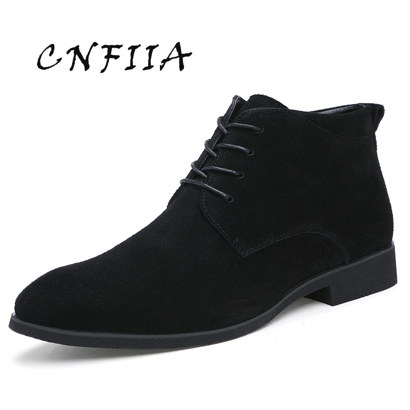 CNFIIA Chelsea Boots Men Casual Shoes Outside Black Brown Gray Fashion Male Footwear Boots 2018 new Autumn Winter Comfortable
CNFIIA Chelsea Boots Men Casual Shoes Outside Black Brown Gray Fashion Male Footwear Boots 2018 new Autumn Winter Comfortable