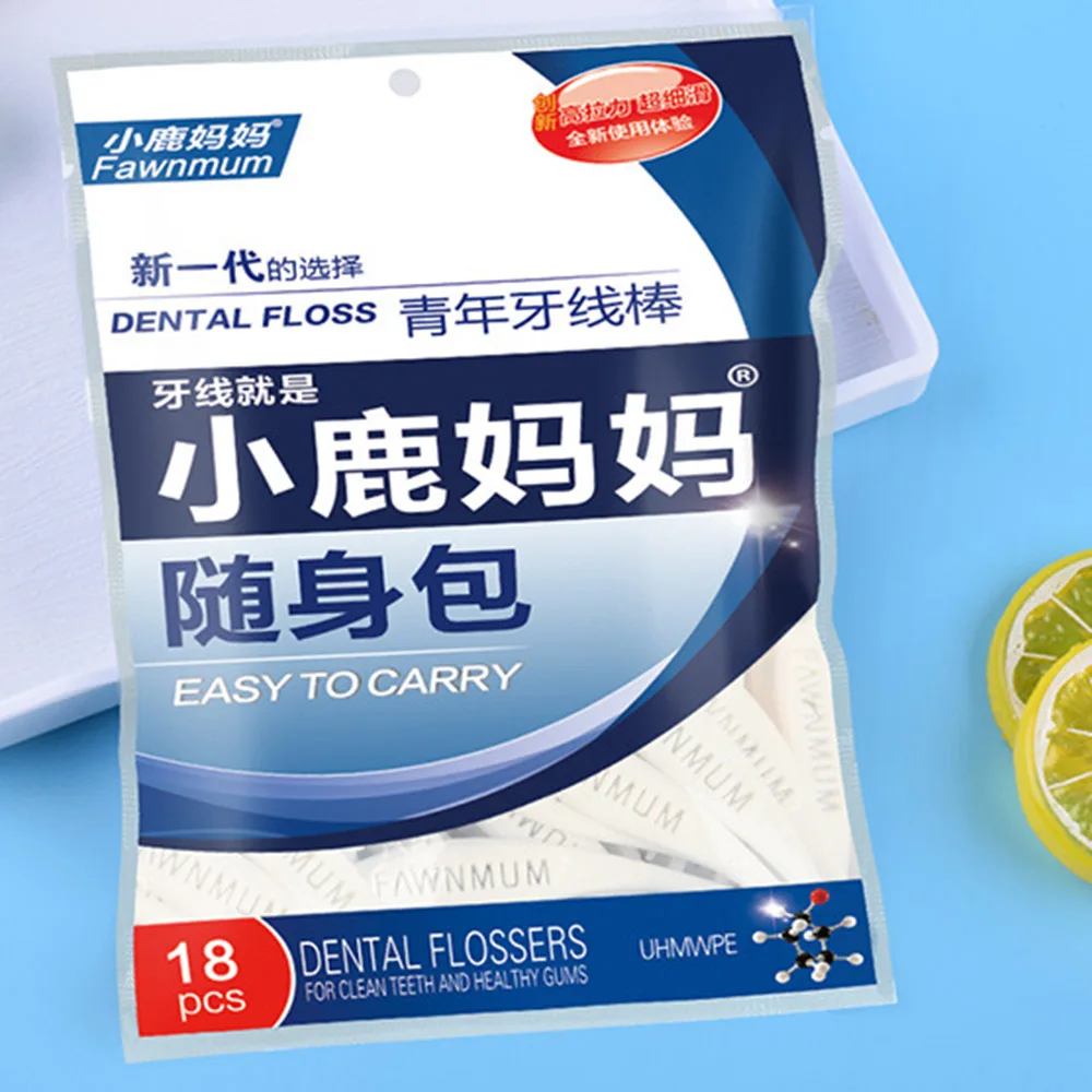 18pcs/Box Dental Floss Interdental Brush Teeth Stick Toothpick Soft Tooth Picks Oral Care
18pcs/Box Dental Floss Interdental Brush Teeth Stick Toothpick Soft Tooth Picks Oral Care