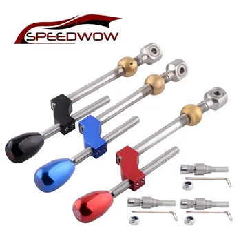 SPEEDWOW 1Pc Adjustable Height Dual Bend Short Shifter M10*1.5 Lever Shift Knob Extender For Honda Civic Integra CRX B16 B18 B20
SPEEDWOW 1Pc Adjustable Height Dual Bend Short Shifter M10*1.5 Lever Shift Knob Extender For Honda Civic Integra CRX B16 B18 B20