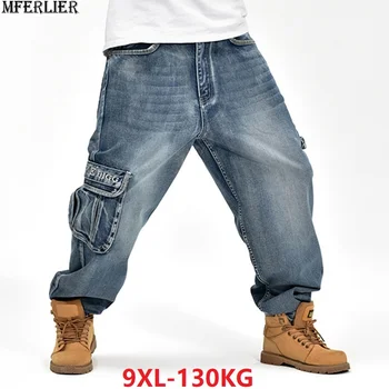 MFERLIER mens summer jeans pocket Hip hop high street dance denim pants blue plus size 7XL 8XL 9XL 44 46 Skateboard jeans cool
MFERLIER mens summer jeans pocket Hip hop high street dance denim pants blue plus size 7XL 8XL 9XL 44 46 Skateboard jeans cool