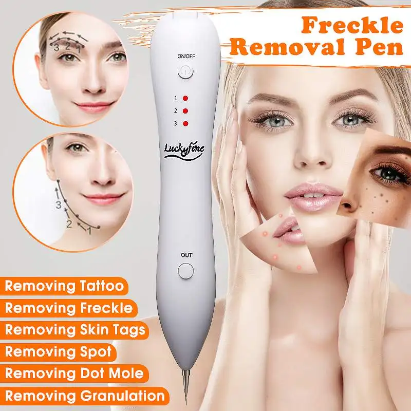 Electric Laser Face Wart Skin Tags Tattoo Removal Pen Black Dots Dark Spot Mole Remover Freckle Removal Machine Beauty Care Tool
Electric Laser Face Wart Skin Tags Tattoo Removal Pen Black Dots Dark Spot Mole Remover Freckle Removal Machine Beauty Care Tool