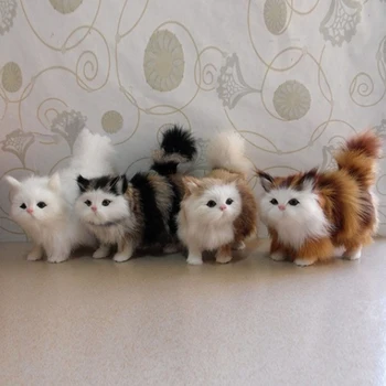 Farm Simulation Mini Cute Cat Model with Meow Sound Home Car Ornament Children Toy Gift Small Figures Home Decor toy statue
Farm Simulation Mini Cute Cat Model with Meow Sound Home Car Ornament Children Toy Gift Small Figures Home Decor toy statue