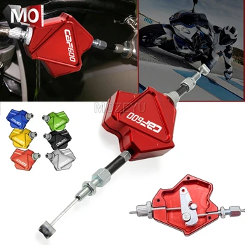 Motorcycle Accessories CNC Aluminum Stunt Clutch Lever CBF600 Easy Pull Cable System For Honda CBF600/SA CBF 600 SA 2006-2013
Motorcycle Accessories CNC Aluminum Stunt Clutch Lever CBF600 Easy Pull Cable System For Honda CBF600/SA CBF 600 SA 2006-2013