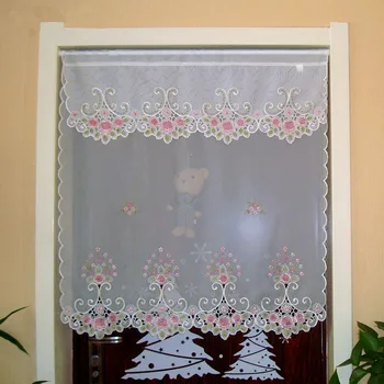 Half-curtain Embroidered Valance Partition Fashion Countryside Flowers Short Straight Curtain for Door Kitchen Cabinet A-AA
Half-curtain Embroidered Valance Partition Fashion Countryside Flowers Short Straight Curtain for Door Kitchen Cabinet A-AA