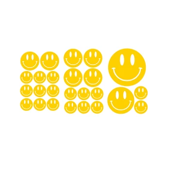 14cm to 4.7cm 25 Smiling Smiley Face Art Wall Stickers For Kids Room Car Window Door Etc Vinyl Decal Set 13 Colors
14cm to 4.7cm 25 Smiling Smiley Face Art Wall Stickers For Kids Room Car Window Door Etc Vinyl Decal Set 13 Colors