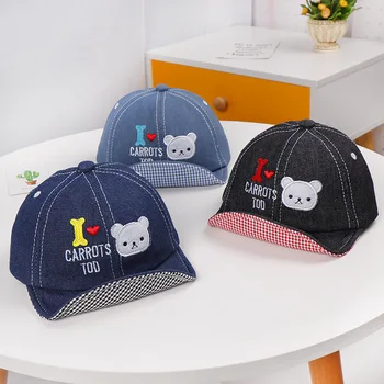 Cartoon Bear soft along baby hat children's autumn new baby 1-3 years old wild boys and girls hat kids beanies baseball caps
Cartoon Bear soft along baby hat children's autumn new baby 1-3 years old wild boys and girls hat kids beanies baseball caps