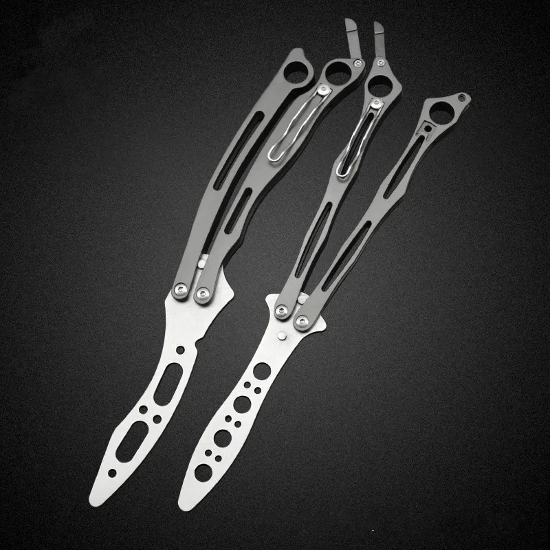 Butterfly Trainer Knife BM01 03 440 Blade Not Sharp Camping Hunting Outdoor knife Jilt Knife Edc Folding Pocket Knife
Butterfly Trainer Knife BM01 03 440 Blade Not Sharp Camping Hunting Outdoor knife Jilt Knife Edc Folding Pocket Knife