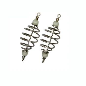 NEW 20PCS/LOT Length 6.5 cm Spring Bait Thrower Carp Fishing Ground Bait Feeders Dispenser
NEW 20PCS/LOT Length 6.5 cm Spring Bait Thrower Carp Fishing Ground Bait Feeders Dispenser