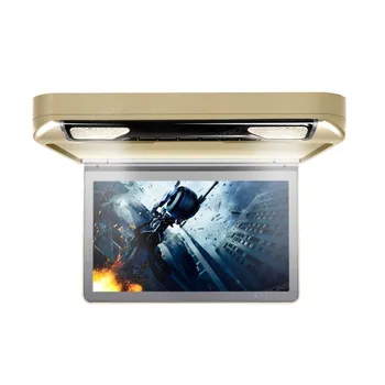 New Black 13.3" 1080P Video HD Digital TFT Monitor Wide Screen Car Roof flipdown DVD Player with HDMI Port Game USB SD AUX AV
New Black 13.3" 1080P Video HD Digital TFT Monitor Wide Screen Car Roof flipdown DVD Player with HDMI Port Game USB SD AUX AV
