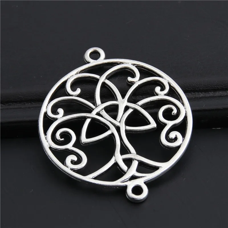 4pcs Antique Silver Tree Connector Circle Metal Bracelet Connector For Necklace Bracelet Jewelry Finding 40mm A3010
4pcs Antique Silver Tree Connector Circle Metal Bracelet Connector For Necklace Bracelet Jewelry Finding 40mm A3010