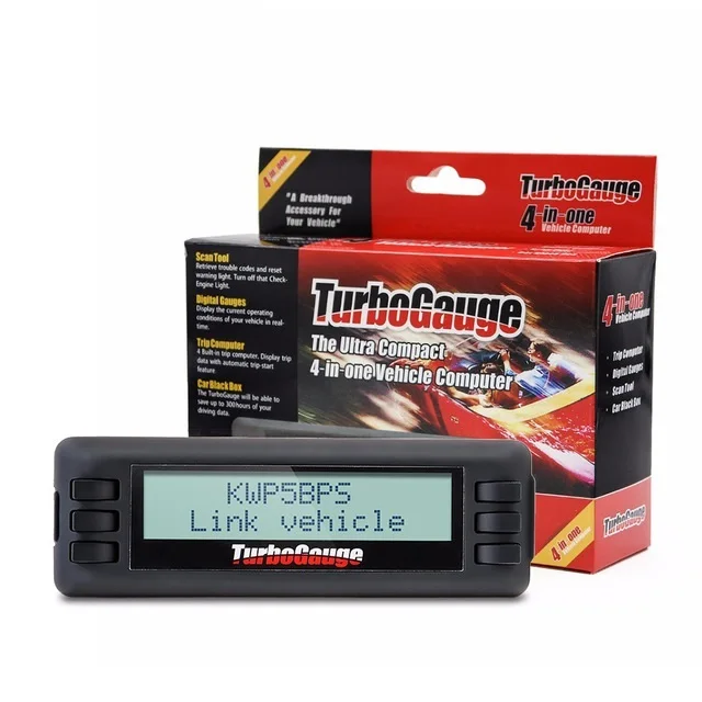 OBDII 2 /EOBD TurboGauge 4 IV Auto trip Computer Scan Tool Digital Gauge 4 in 1 Vehicle Computer car trip computer
OBDII 2 /EOBD TurboGauge 4 IV Auto trip Computer Scan Tool Digital Gauge 4 in 1 Vehicle Computer car trip computer