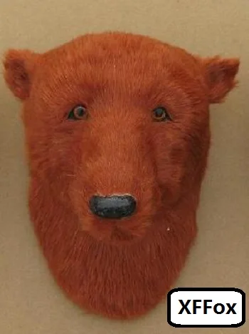 cute simulation brown bear head model polyethylene&furs real life bear head gift 19x13x18cm xf974
cute simulation brown bear head model polyethylene&furs real life bear head gift 19x13x18cm xf974