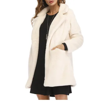 2019 Fashion Women Autumn Midi Jacket Outwear Faux Fur Soft Warm Fashion Lapel Casual Tops S-XXL
2019 Fashion Women Autumn Midi Jacket Outwear Faux Fur Soft Warm Fashion Lapel Casual Tops S-XXL