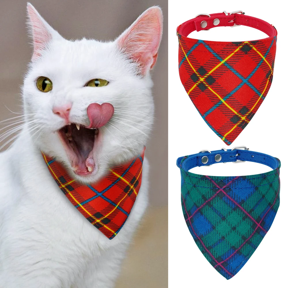 Plaid Dog Cat Collar Banada Pet Accessories Cute Puppy Kitten Bandana Scraf Collars Necklace Cat Products For Small Medium Pets
Plaid Dog Cat Collar Banada Pet Accessories Cute Puppy Kitten Bandana Scraf Collars Necklace Cat Products For Small Medium Pets