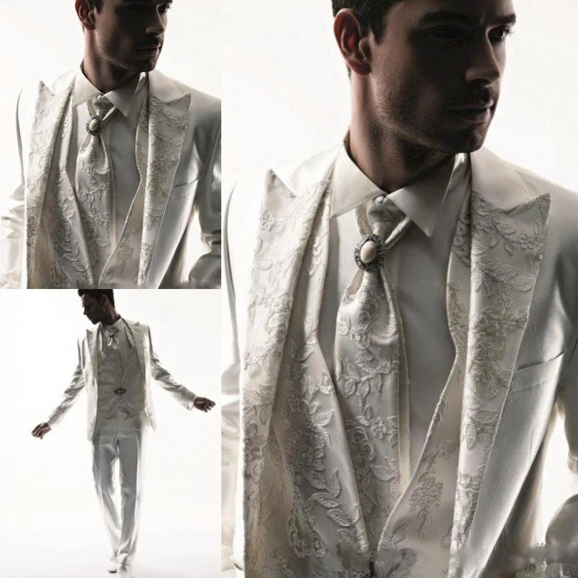2019 Men Tuxedos Business Suit Brand Dress Suit For Mens Wedding Formal Business Boys Suits Groom White Tuxedos Tailcoat
2019 Men Tuxedos Business Suit Brand Dress Suit For Mens Wedding Formal Business Boys Suits Groom White Tuxedos Tailcoat