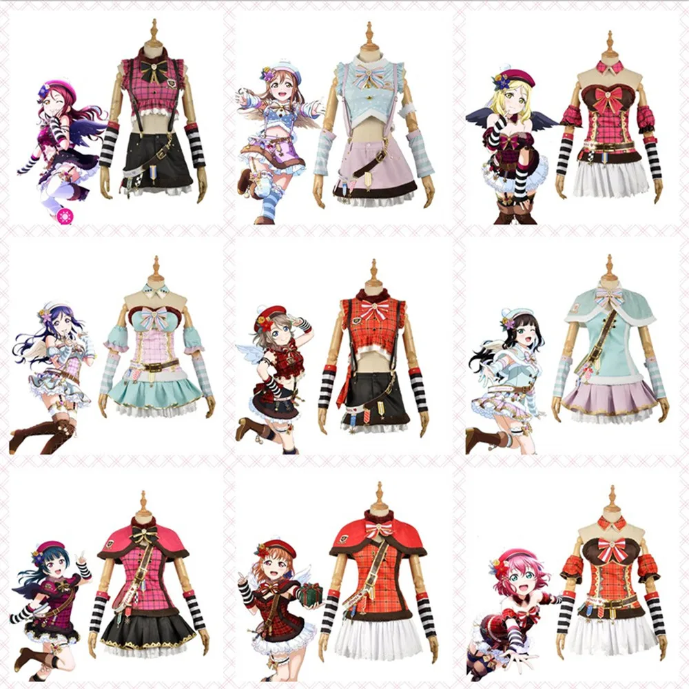 Cosplay Costume Love Live Sunshine Christmas Halloween Dress Sakurauchi Riko Kurosawa Ruby Kunikida Hanamaru Watanabe You
Cosplay Costume Love Live Sunshine Christmas Halloween Dress Sakurauchi Riko Kurosawa Ruby Kunikida Hanamaru Watanabe You