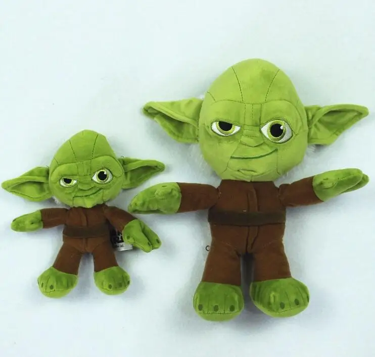 1pcs Star Wars Master Yoda Plush Toy Star Wars Yoda Figure Toy Cute Yoda Stuffed Toy Doll For Birthday Christmas Gift 
1pcs Star Wars Master Yoda Plush Toy Star Wars Yoda Figure Toy Cute Yoda Stuffed Toy Doll For Birthday Christmas Gift