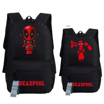 New Deadpool Backpack Comics Superheros Shoulder School Bag For Teenagers Canvas Backpack Travel Rucksack Mochila 
New Deadpool Backpack Comics Superheros Shoulder School Bag For Teenagers Canvas Backpack Travel Rucksack Mochila