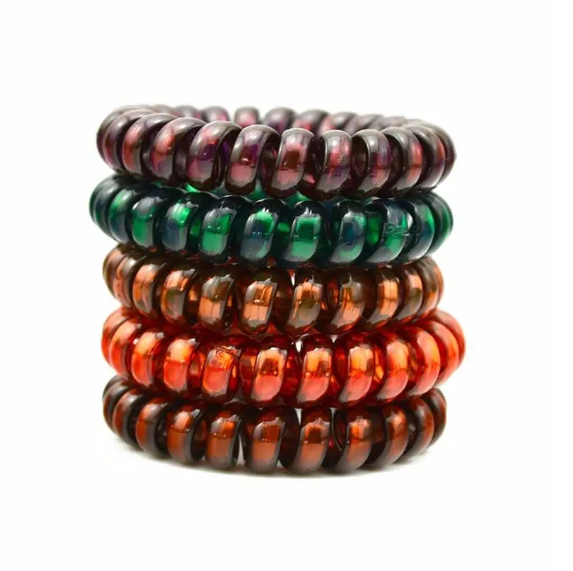 5 PCS High Quality Telephone Wire Elastic Hair Bands Rope Gum Hair Ring Spiral Rubber Bands Hair Accessories For Women Girl
5 PCS High Quality Telephone Wire Elastic Hair Bands Rope Gum Hair Ring Spiral Rubber Bands Hair Accessories For Women Girl