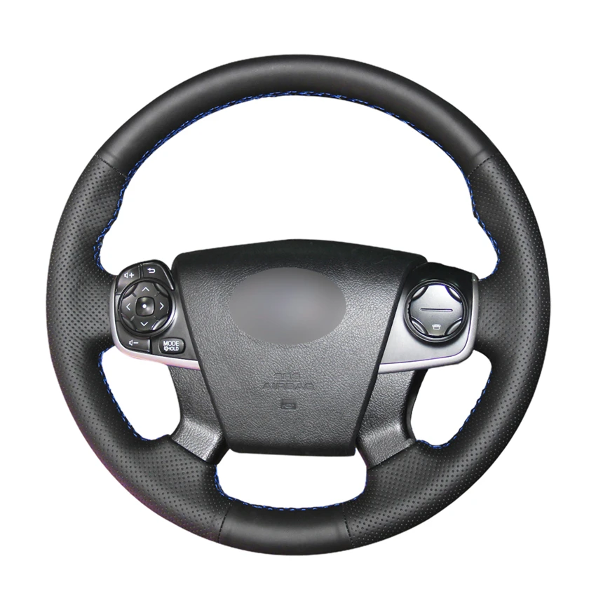 Hand-stitched Black PU Artificial Leather Car Steering Wheel Cover for Toyota Camry 2012 2013 2014
Hand-stitched Black PU Artificial Leather Car Steering Wheel Cover for Toyota Camry 2012 2013 2014